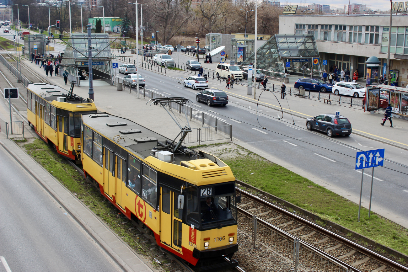 Warsaw, Konstal 105Na № 1366