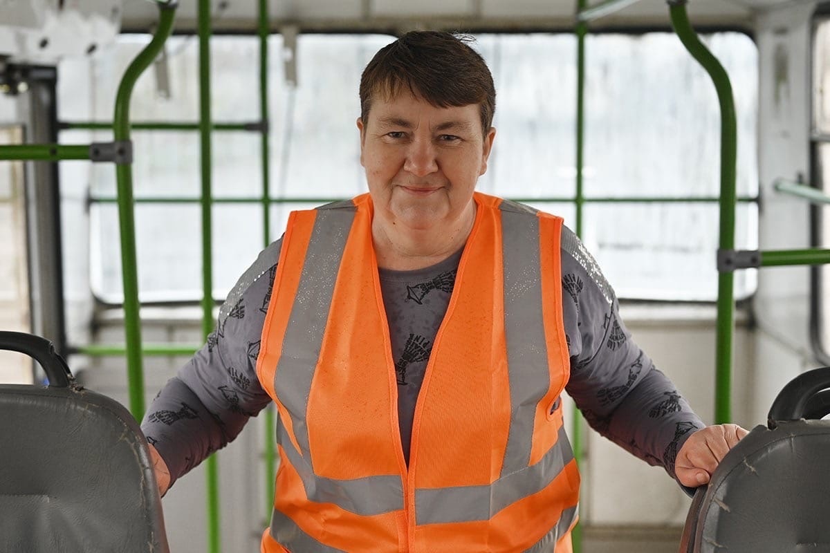 Тамбов — Работники электротранспорта