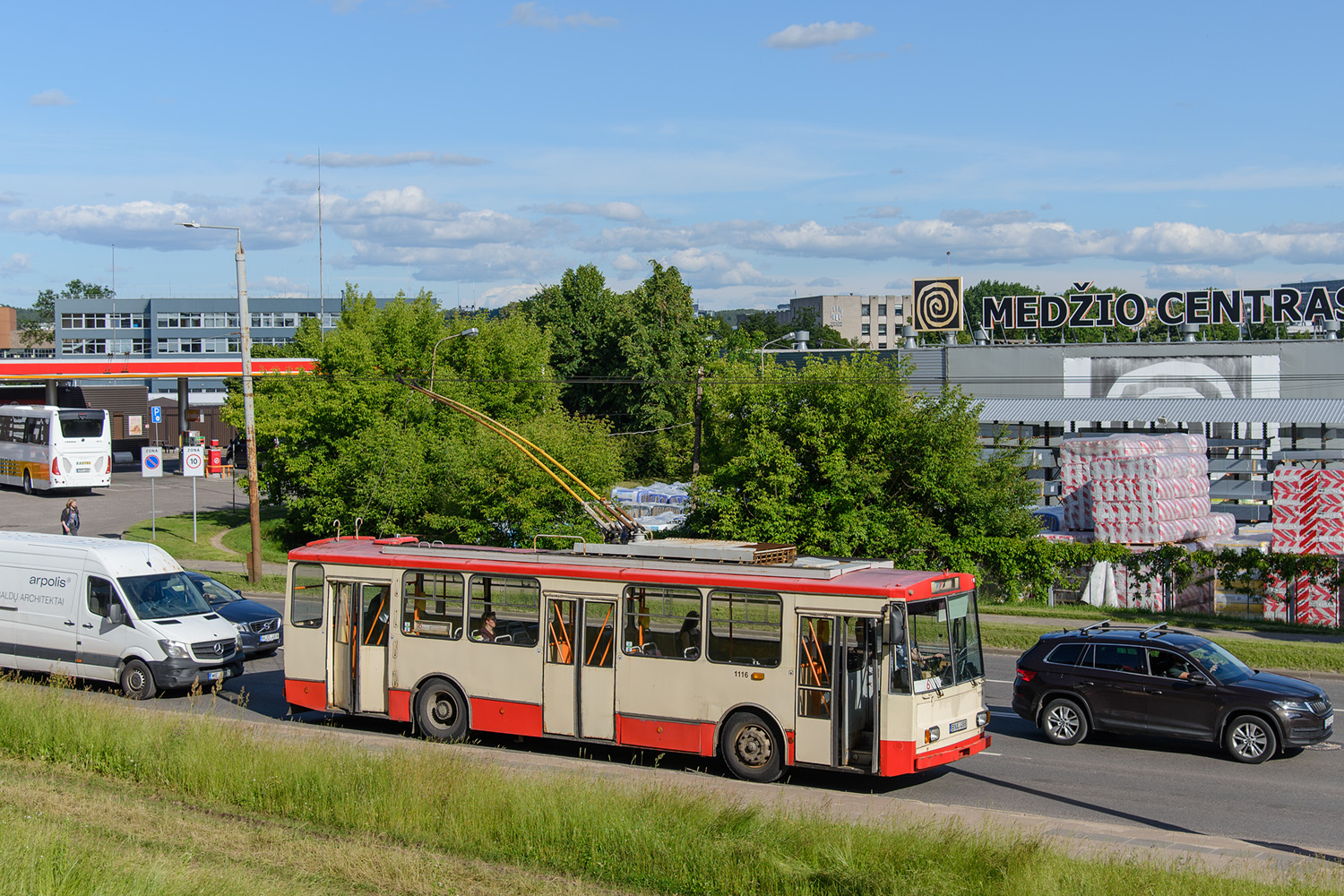 Вильнюс, Škoda 14Tr11/6 № 1116