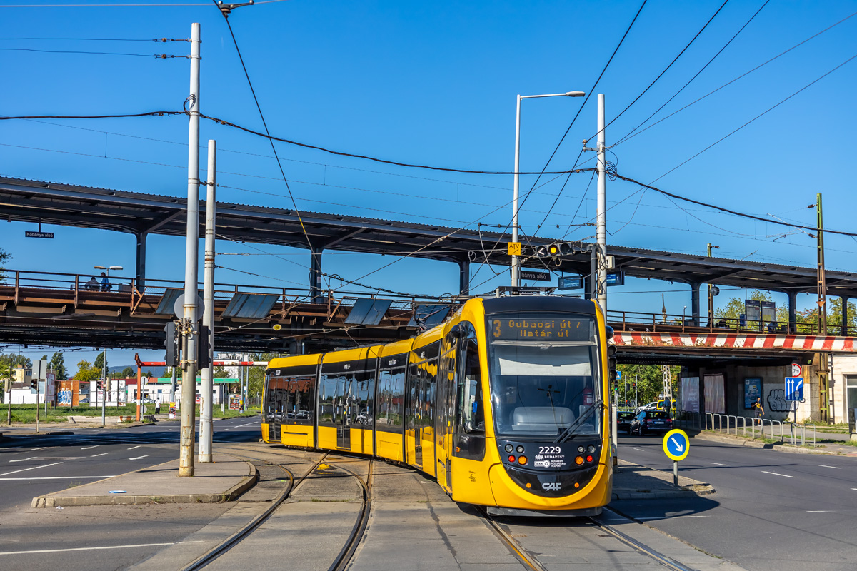 Будапешт, CAF Urbos 3 № 2229