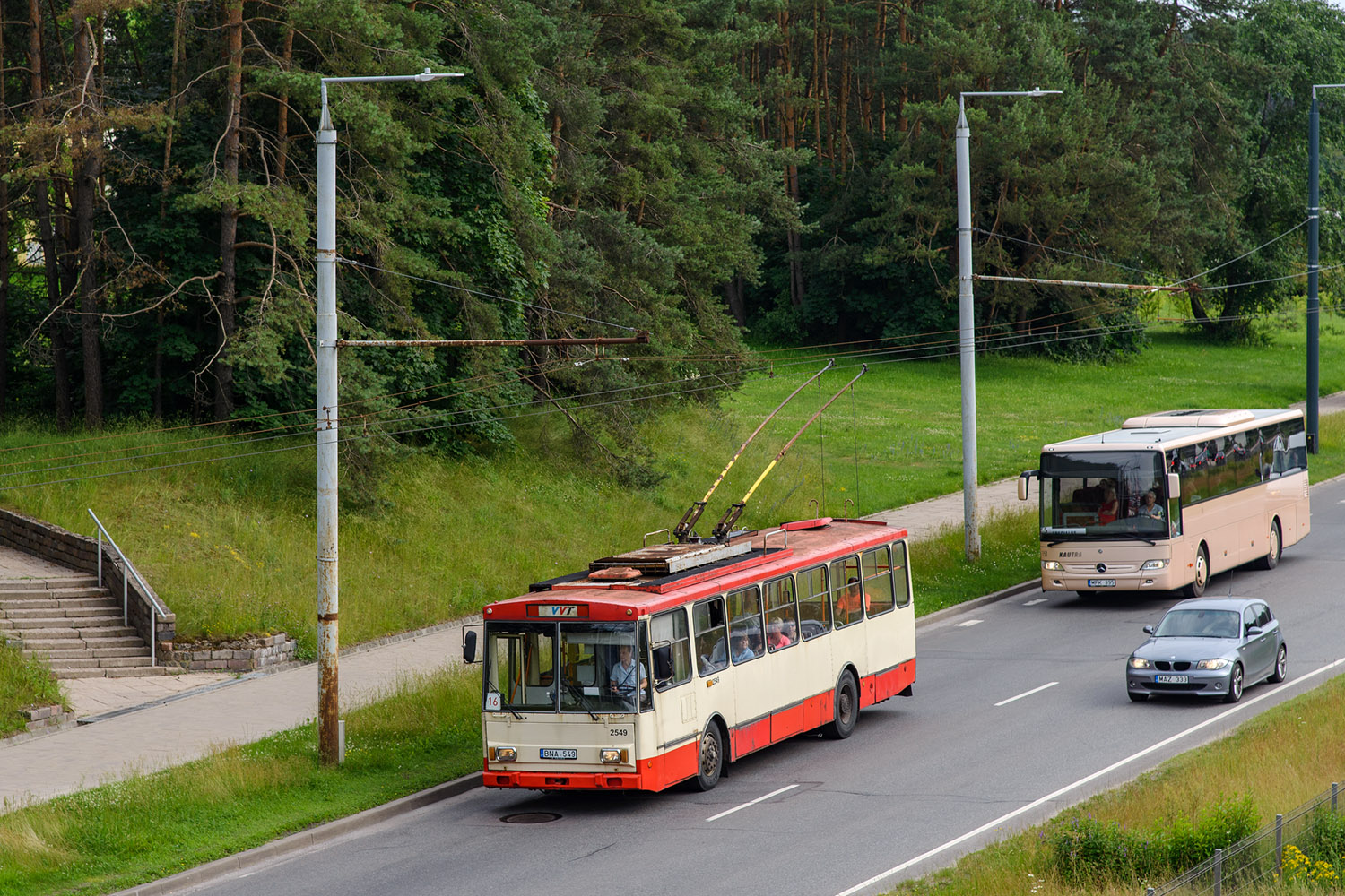 Вильнюс, Škoda 14Tr89/6 № 2549