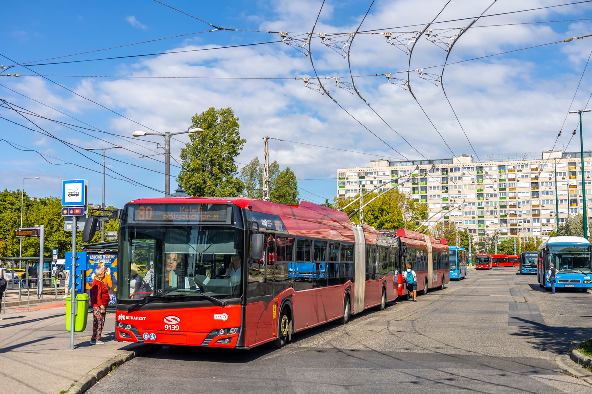 Будапешт, Solaris Trollino IV 18 Škoda № 9139