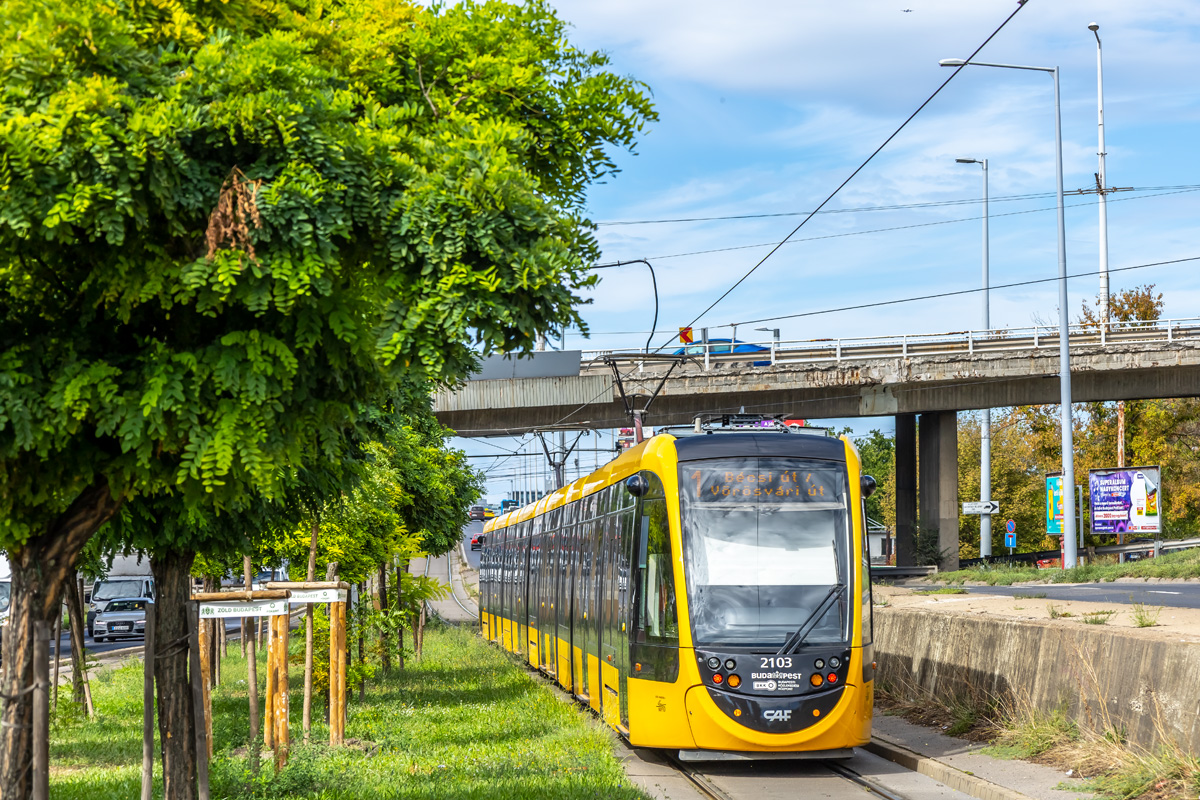 Budapešť, CAF Urbos 3 č. 2103