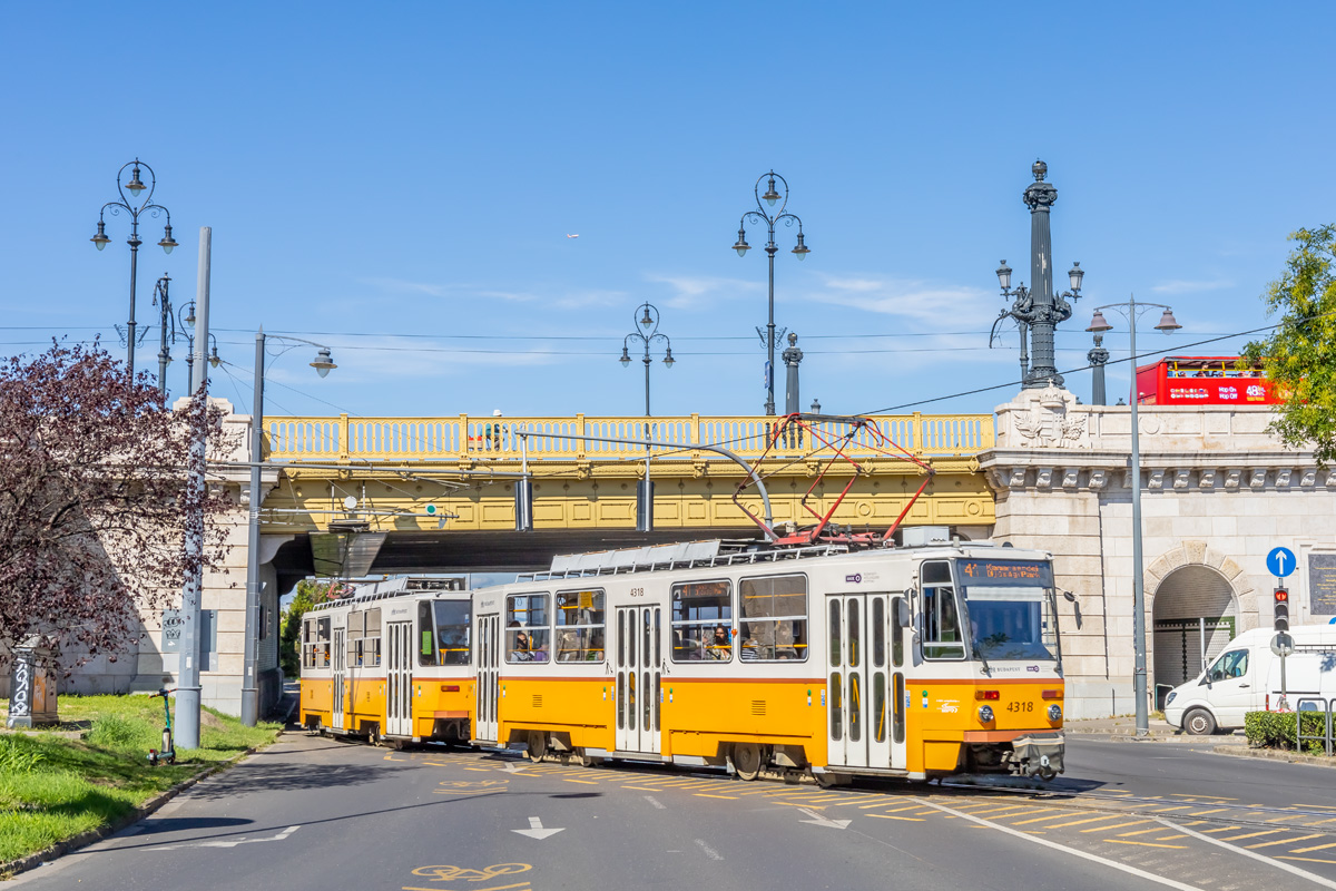 Budapest, Tatra T5C5K2 — 4318