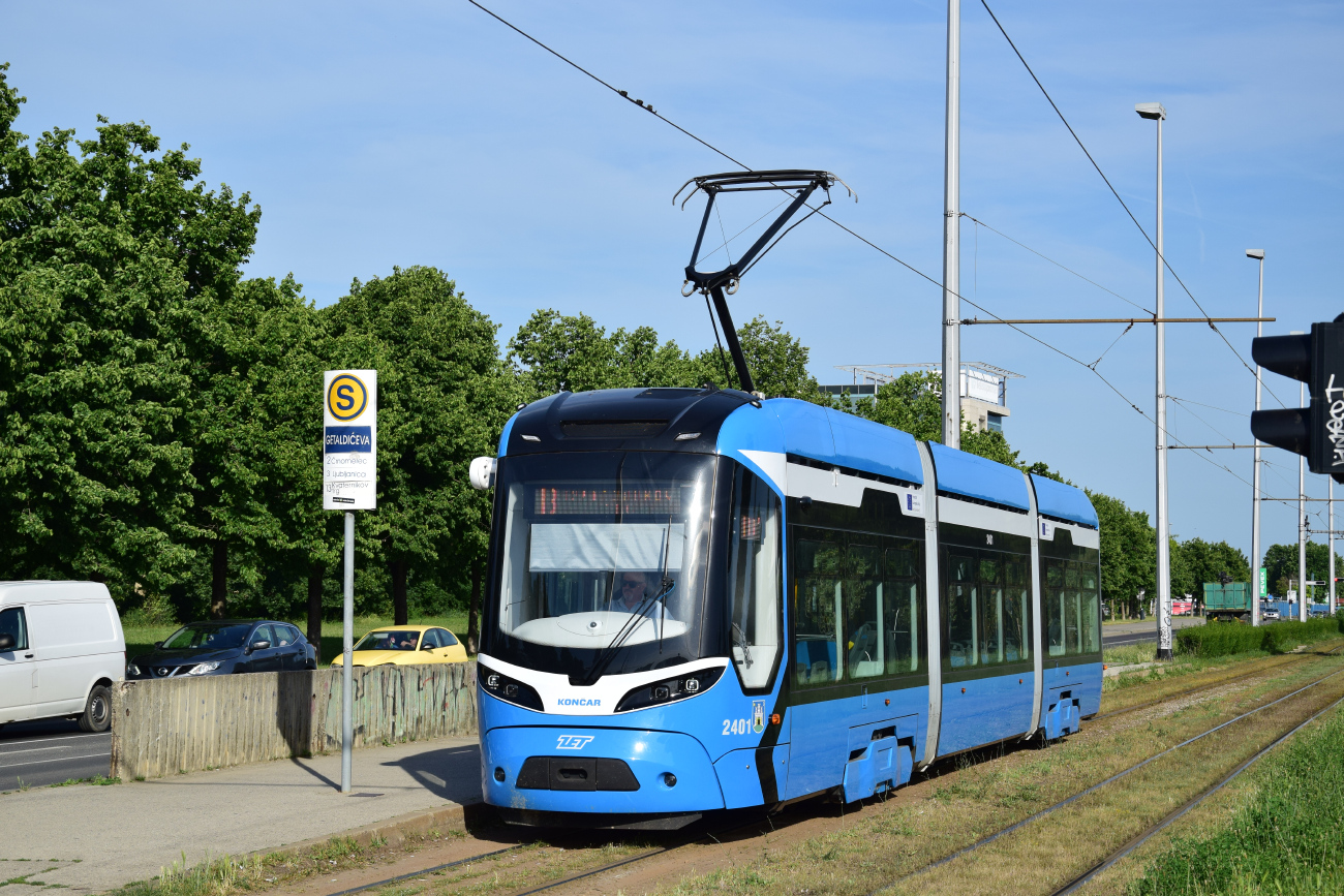 Загреб, Končar TMK 2400 № 2401 Загреб, Končar TMK 2400 № 2401