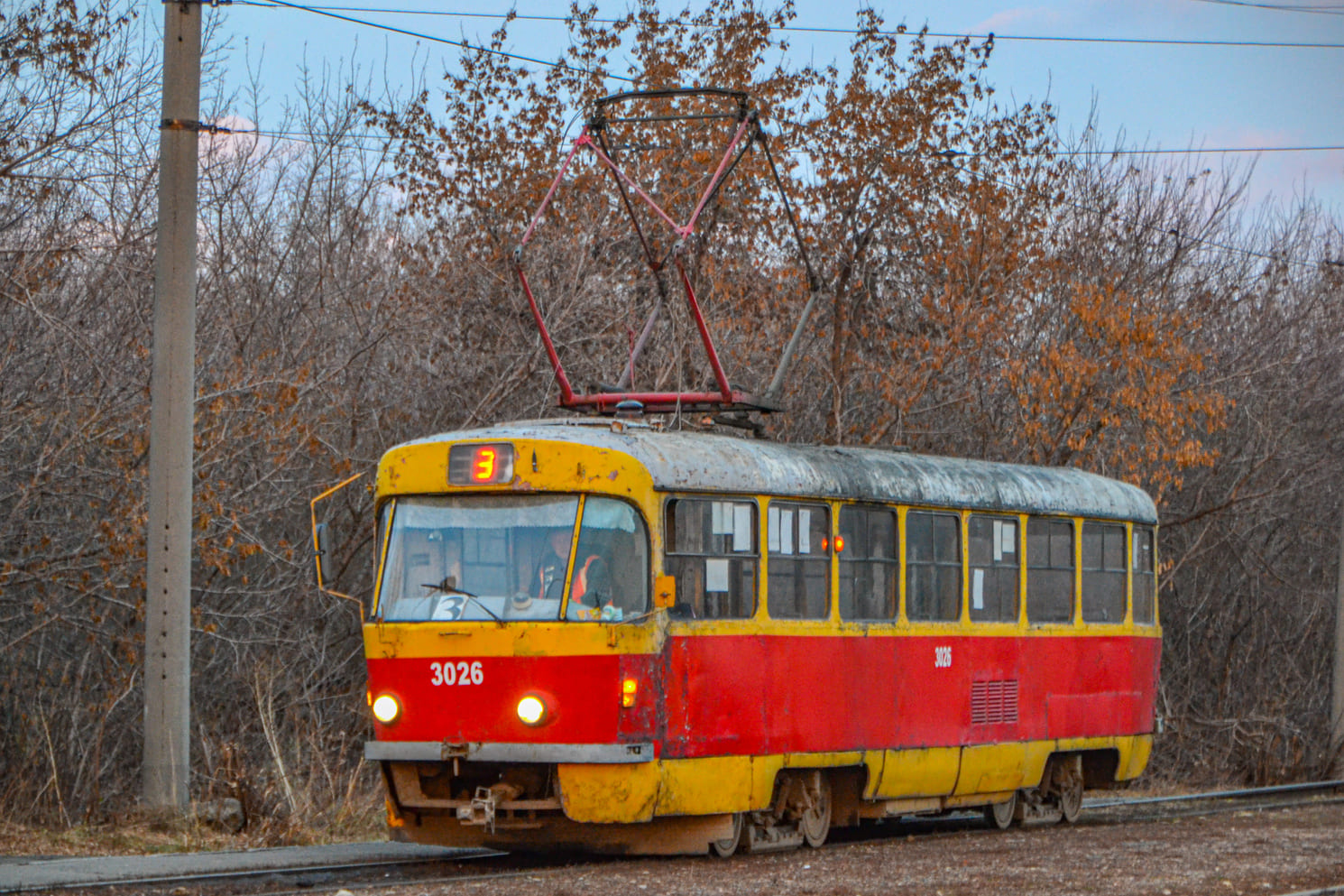 Барнаул, Tatra T3SU № 3026