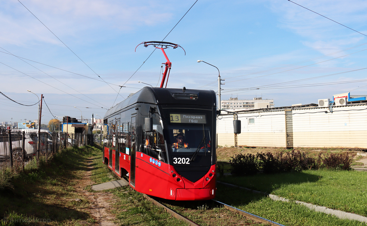 Новосибирск, БКМ Т701 № 3202