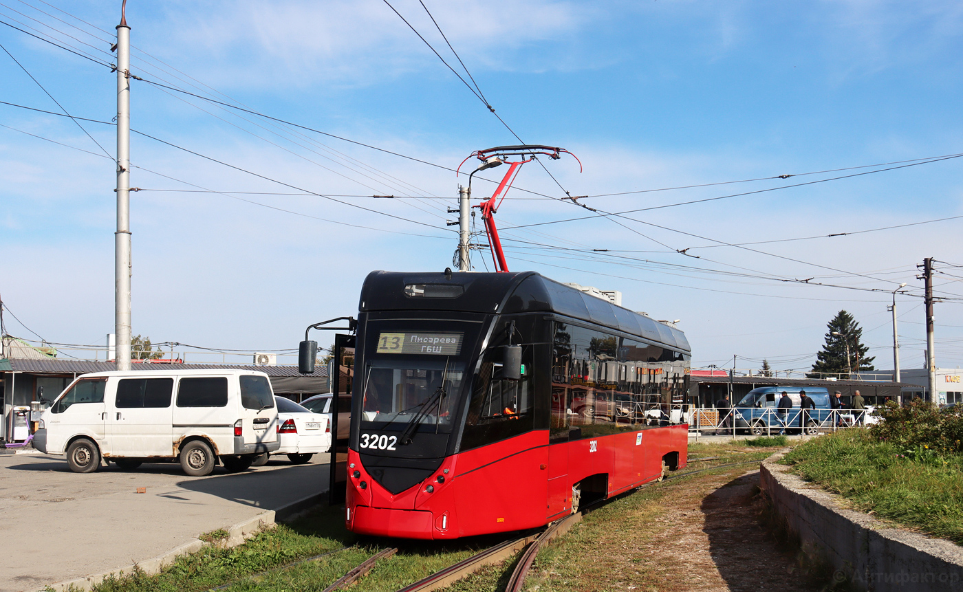 Новосибирск, БКМ Т701 № 3202