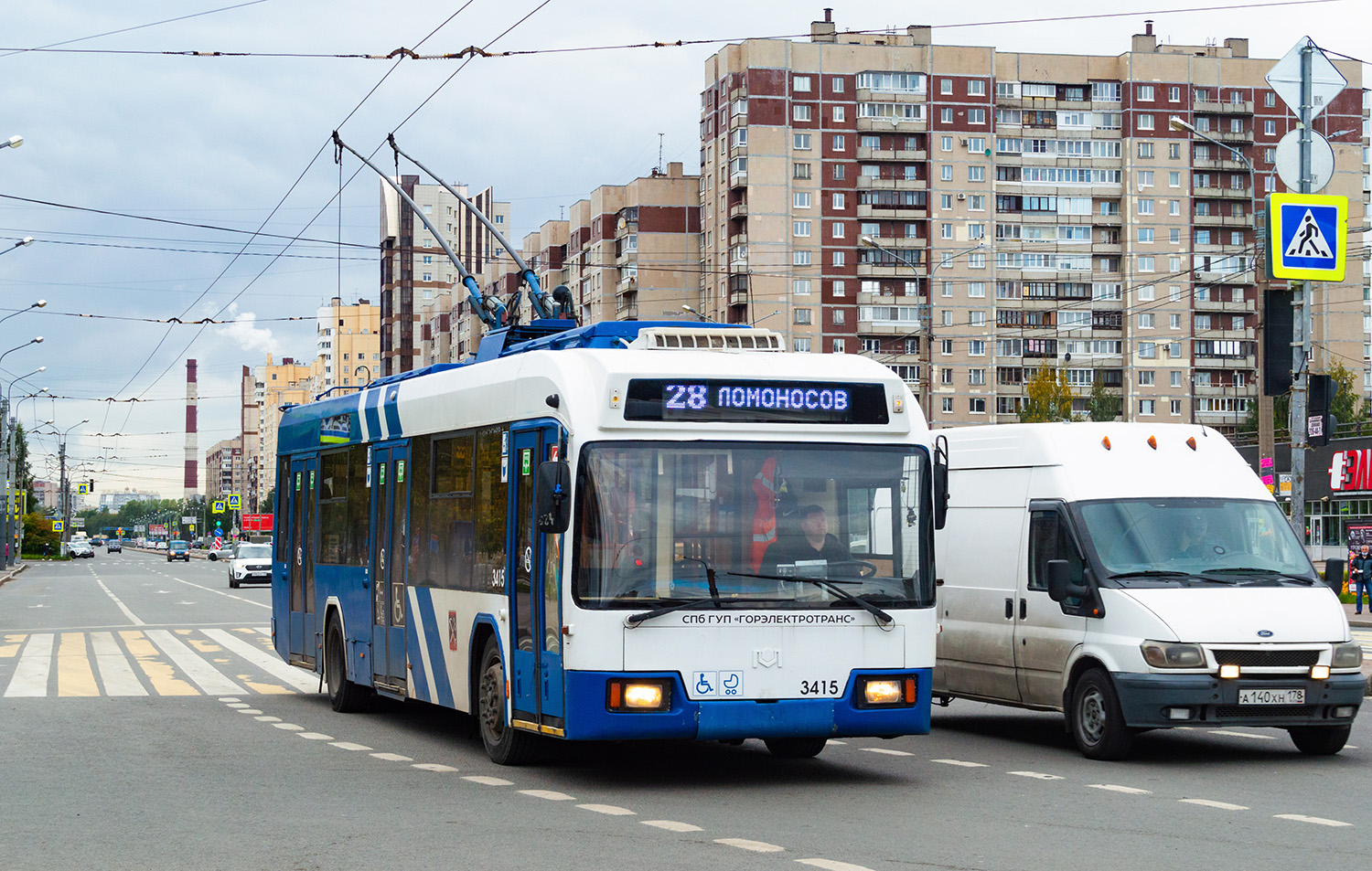 Санкт-Пецярбург, БКМ 321 № 3415