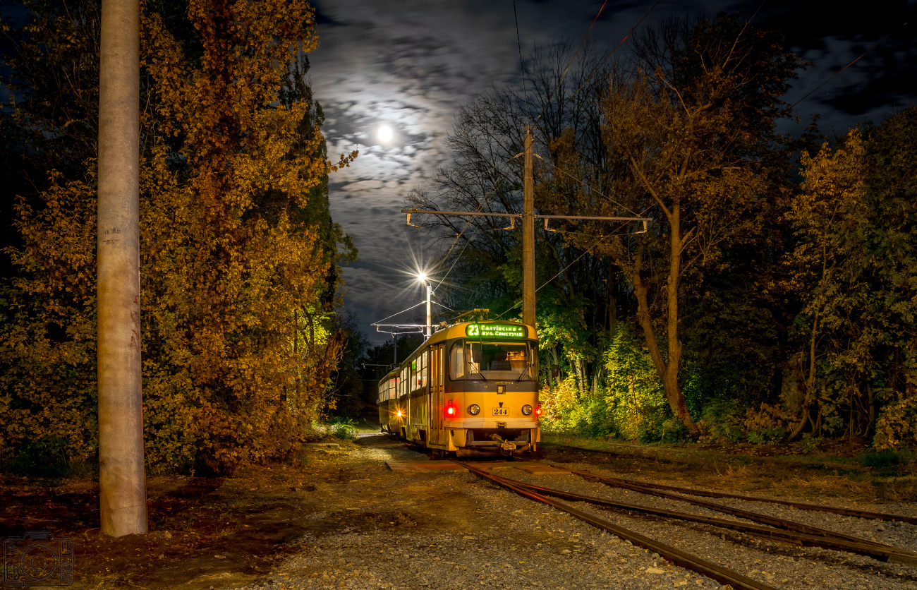 Харьков, Tatra T3R.P № 244