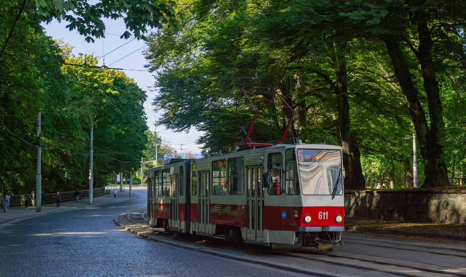 Калининград, Tatra KT4D № 611
