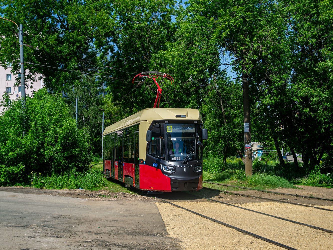 Нижний Новгород, БКМ Т811 «МиНиН» № 1828 Нижний Новгород, БКМ Т811 «МиНиН» № 1828