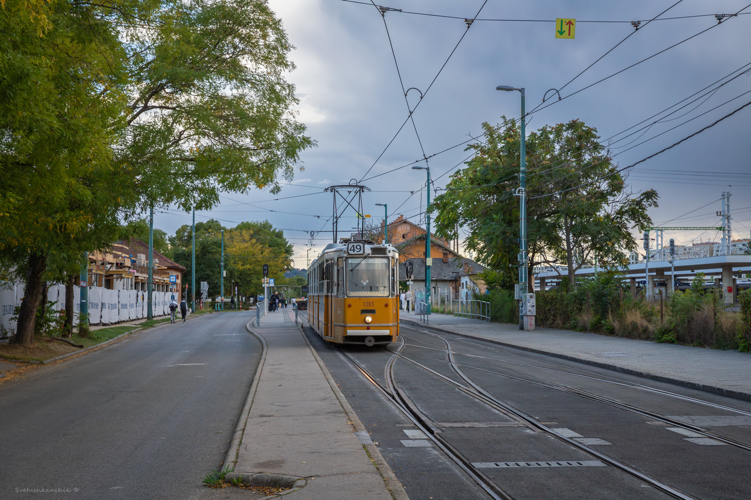 Budapeštas, Ganz CSMG2 nr. 1365; Budapeštas — Tram lines and infrastructure