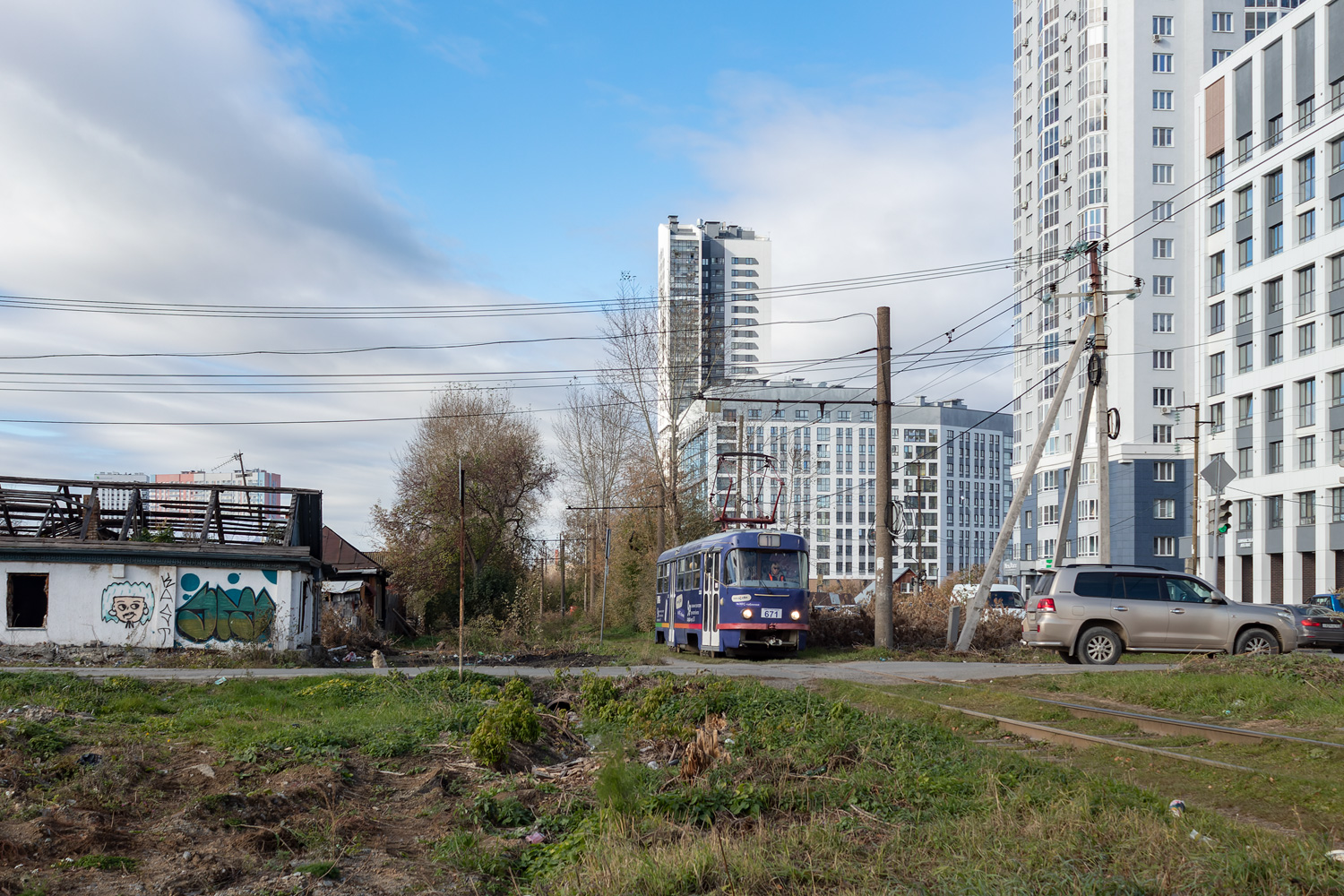 Єкатеринбург, Tatra T3SU № 671 Єкатеринбург, Tatra T3SU № 671