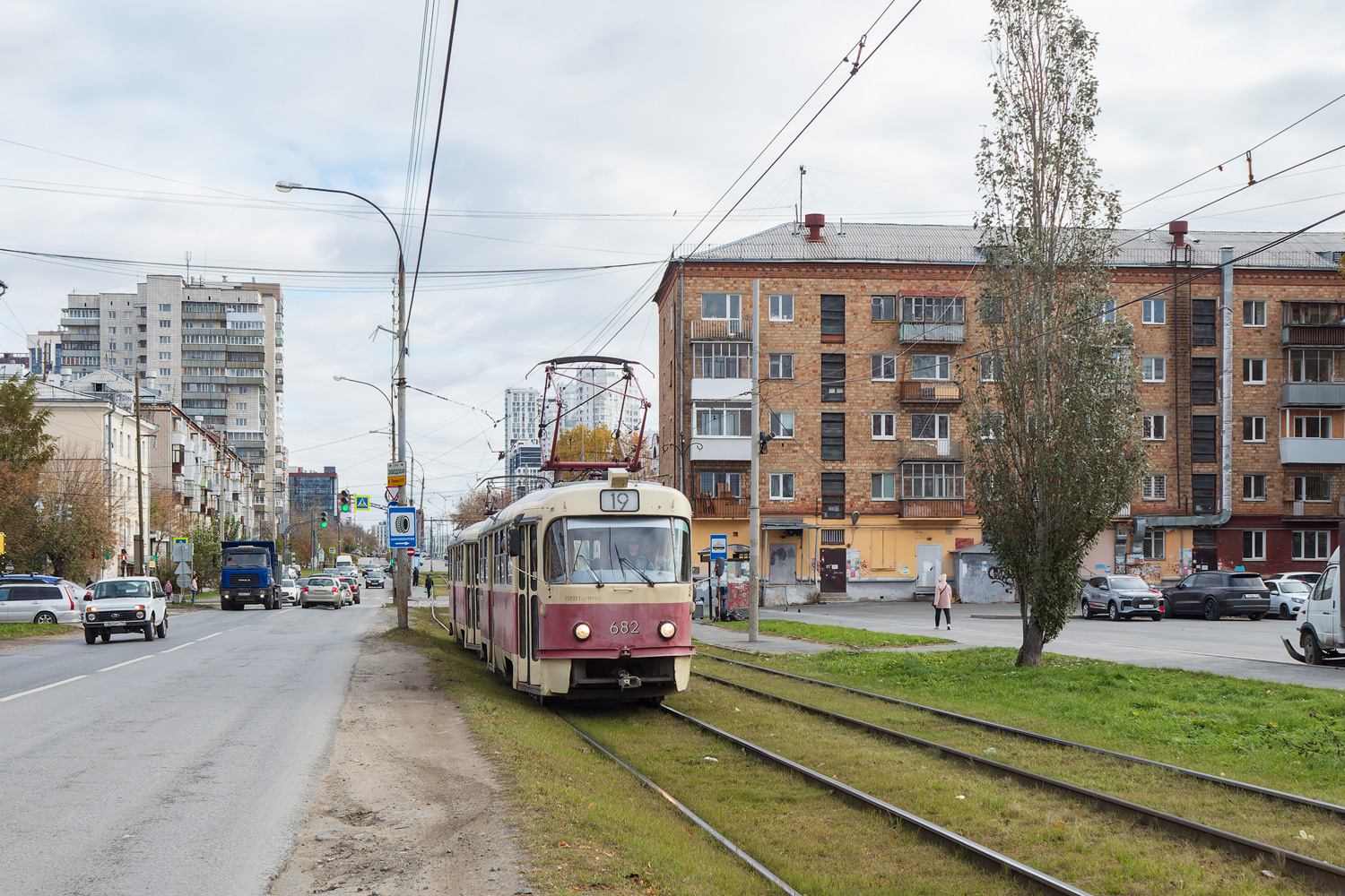 Екатеринбург, Tatra T3SU № 682