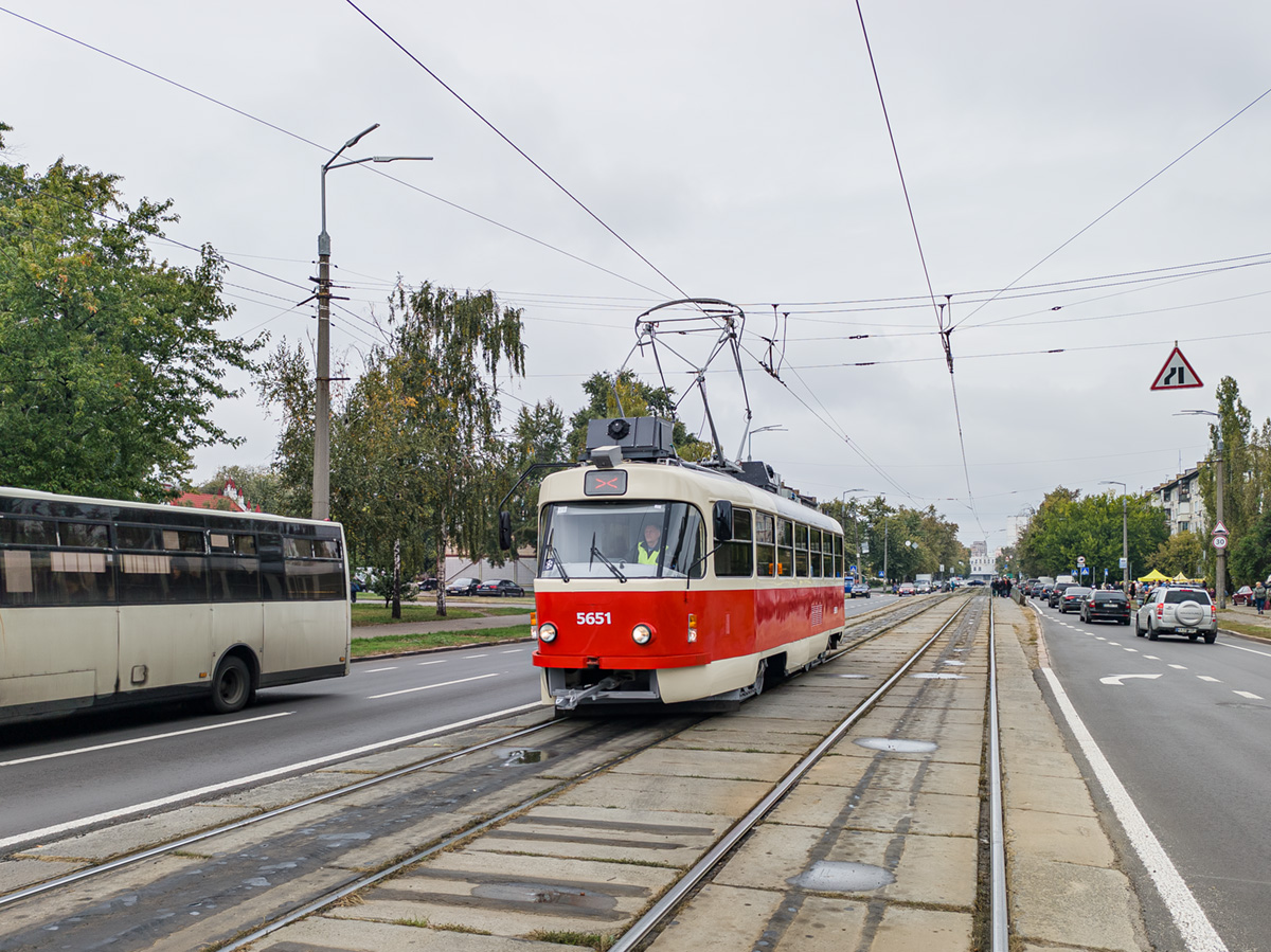 Киев, Tatra T3SUCS № 5651