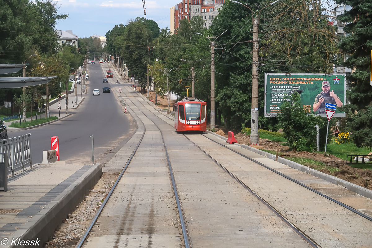 Смоленск — Трамвайные линии, инфраструктура и конечные станции