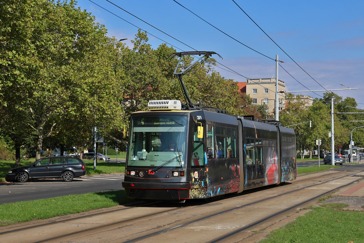 Most - Litvínov, Škoda 03T5 Astra/Anitra Br. 201