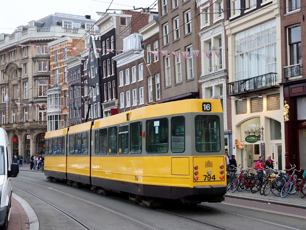 Amsterdam, LHB 9G č. 794; Amsterdam — 50th anniversary of Museumtramlijn Amsterdam