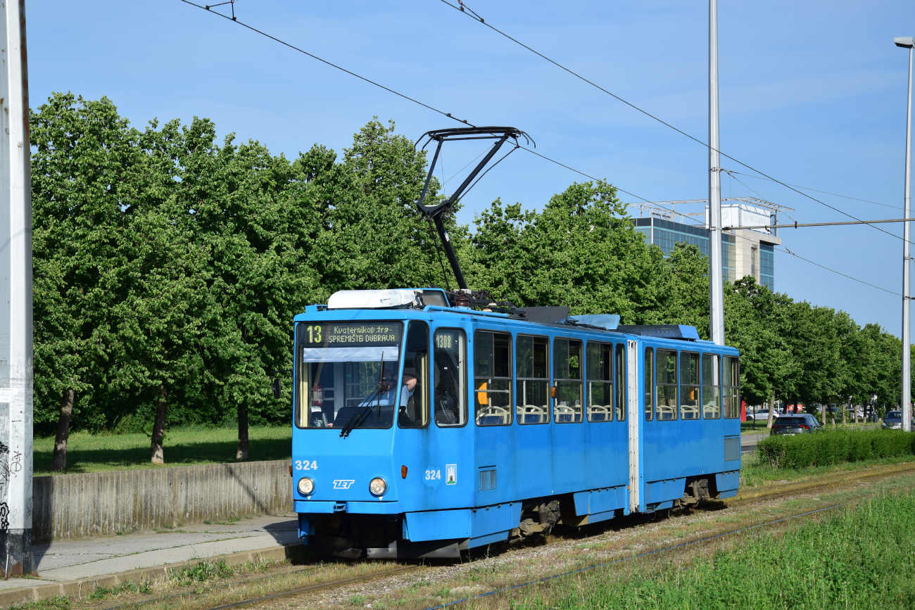 Загреб, Tatra KT4YU № 324