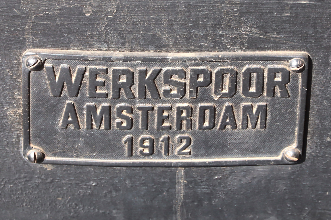 Амстердам, Двухосный прицепной Werkspoor № 663; Амстердам — 50 лет Museumtramlijn Amsterdam