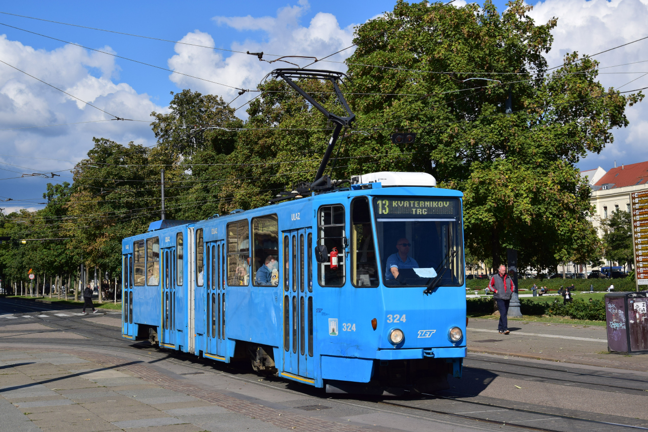 Zagrzeb, Tatra KT4YU Nr 324