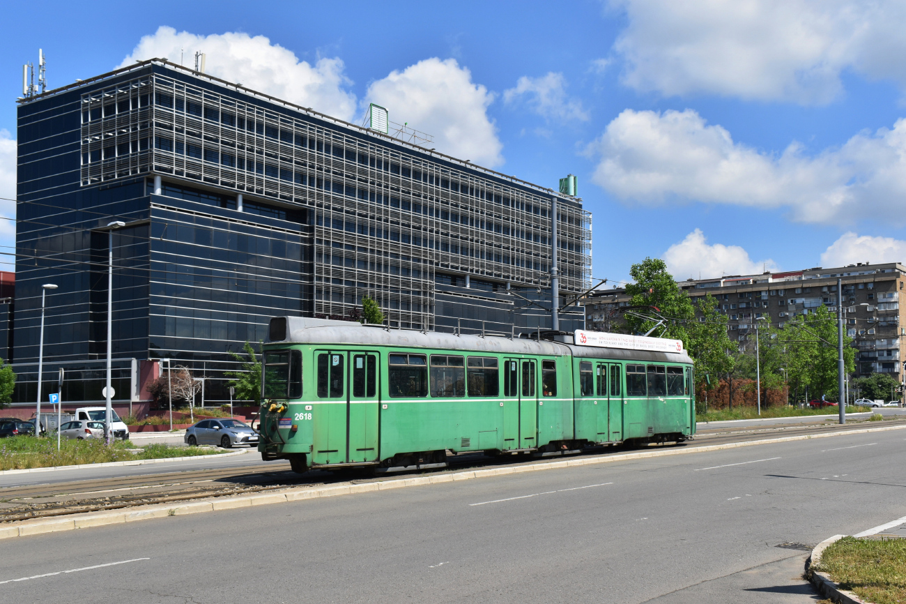 Белград, Duewag GT6 № 80618 (2618)