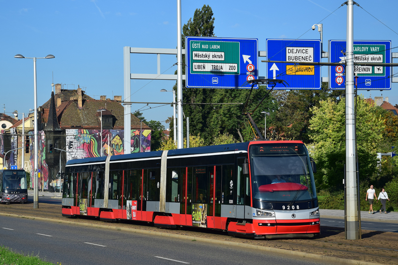 Прага, Škoda 15T1 ForCity Alfa Praha № 9208