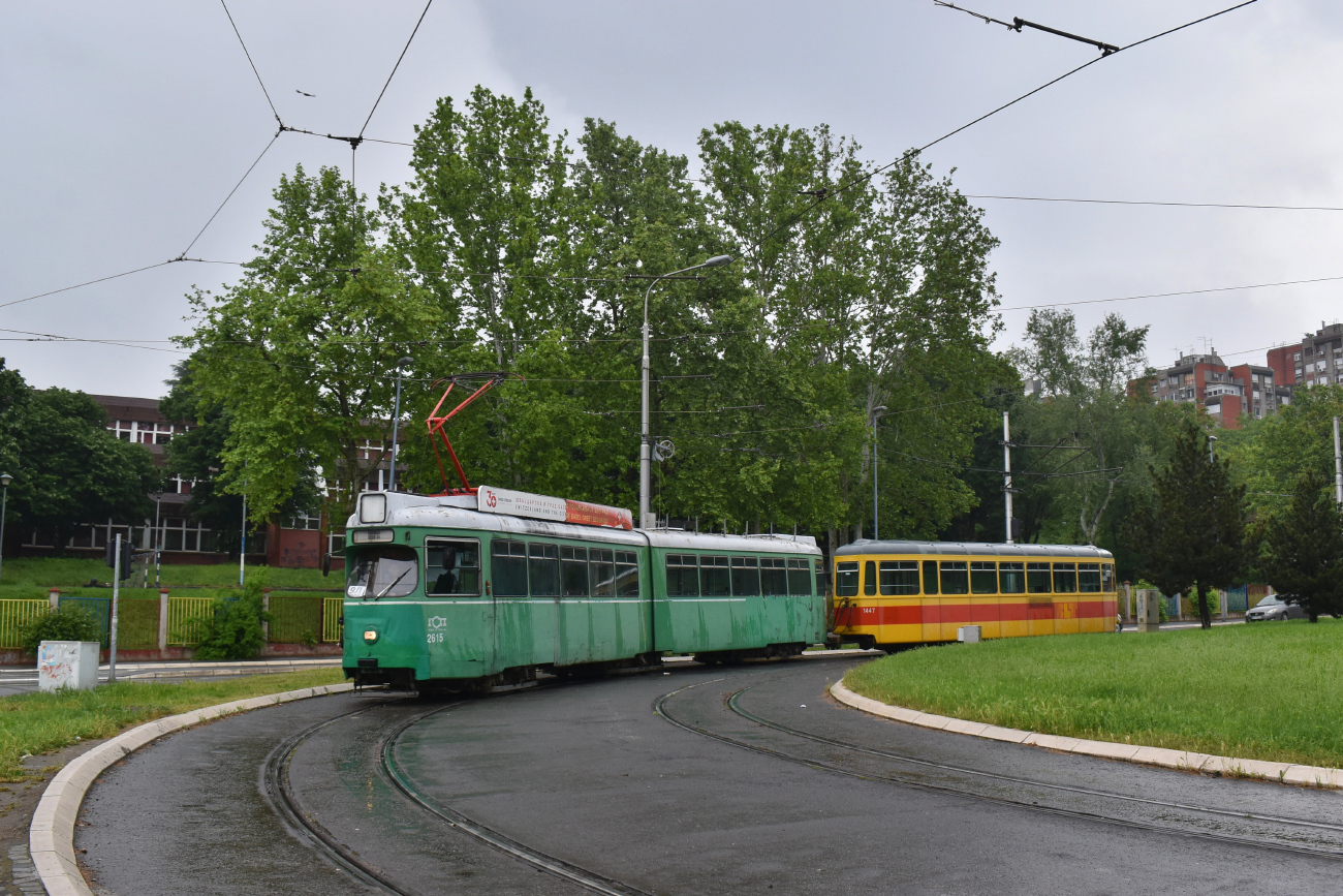 Белград, Duewag GT6 № 80615 (2615)