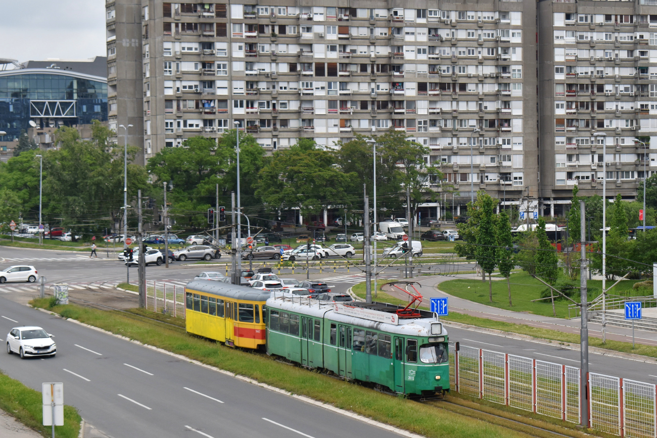 Белград, Duewag GT6 № 80615 (2615)