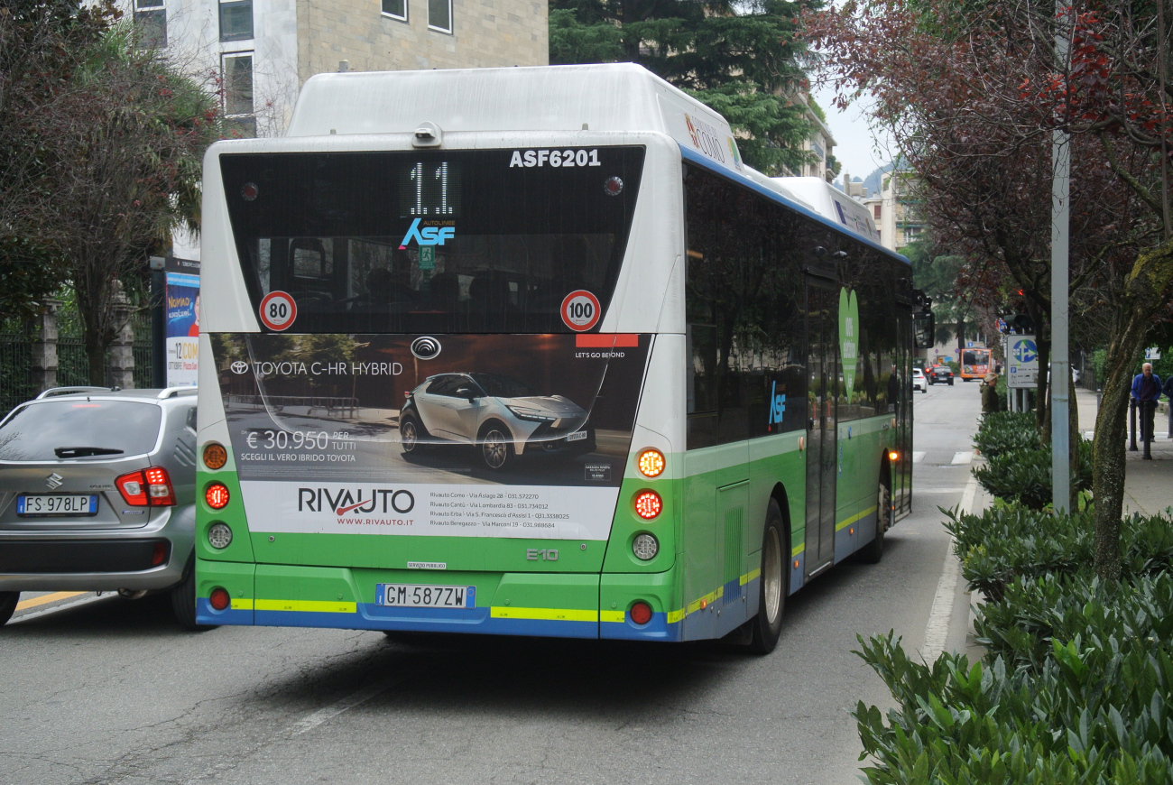 Комо, Yutong E10 № 6201