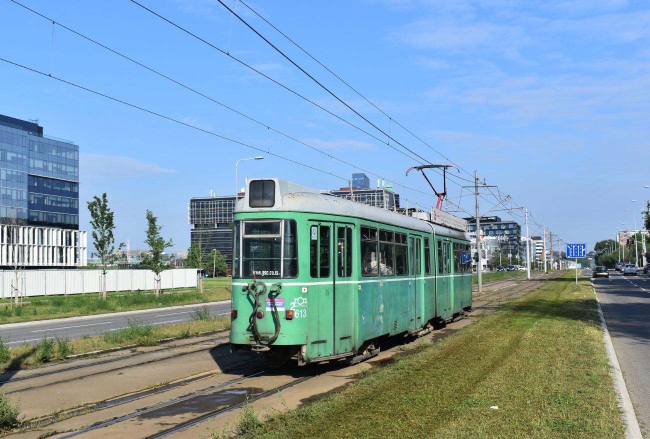 Белград, Duewag GT6 № 80613 (2613)