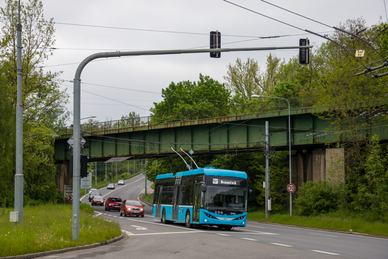 Острава, Škoda 36Tr TEMSA № 3742