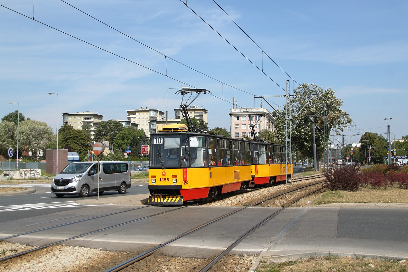 Varsó, Konstal 105Nf — 1456