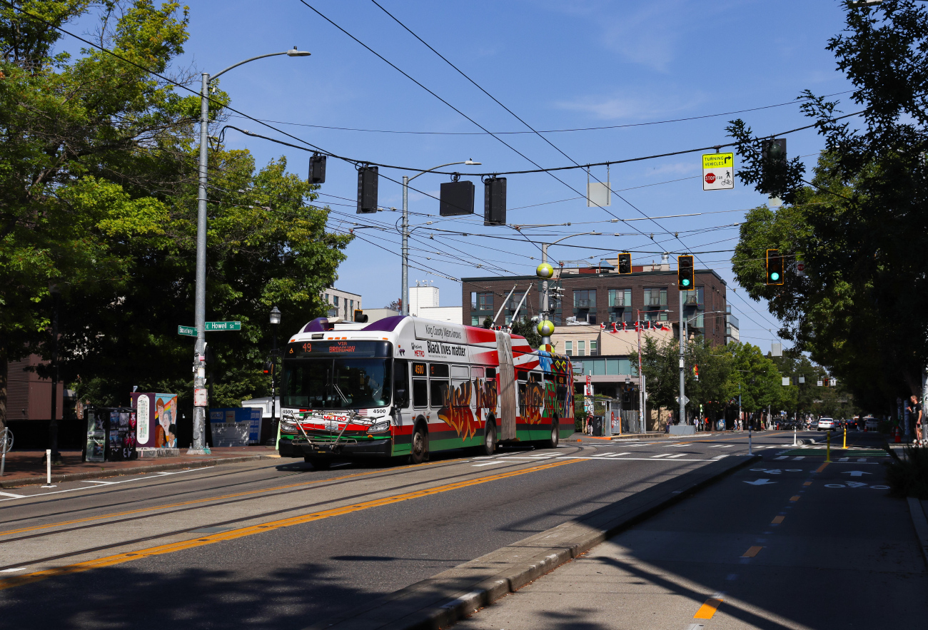 Seattle, New Flyer Xcelsior XT60 č. 4500
