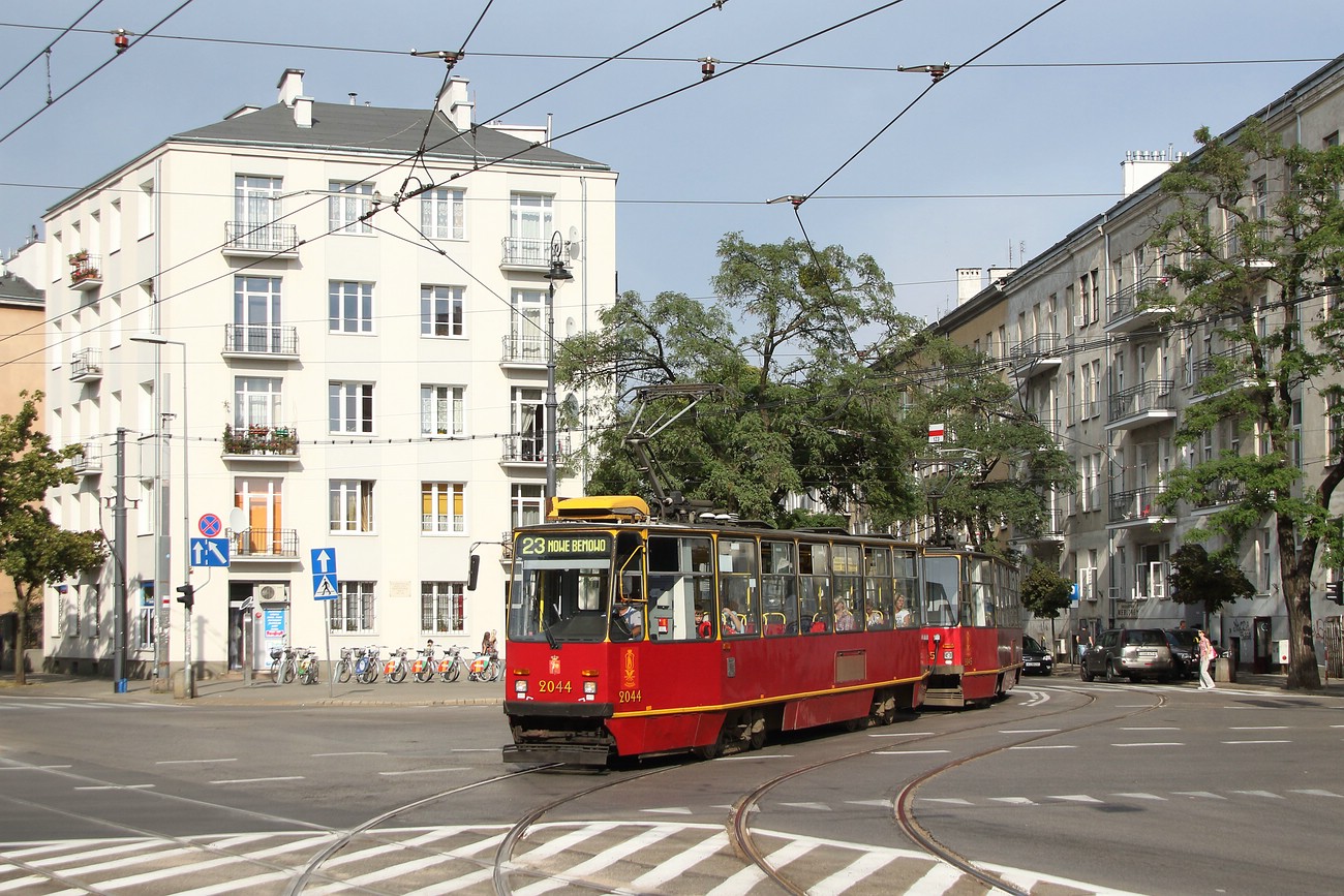 Варшава, Konstal 105N2k № 2044