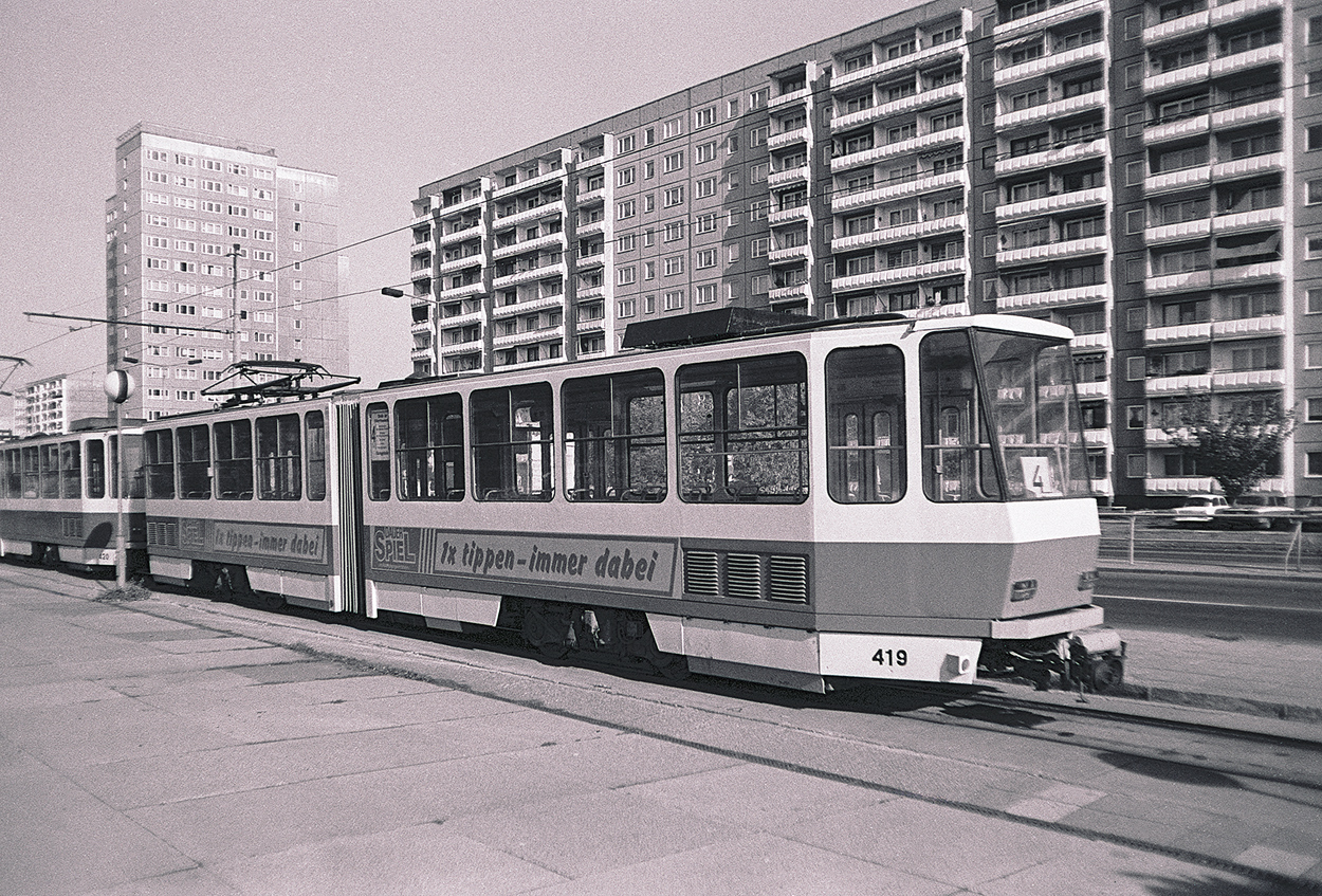 Erfurt, Tatra KT4D # 419; Erfurt — Old photos