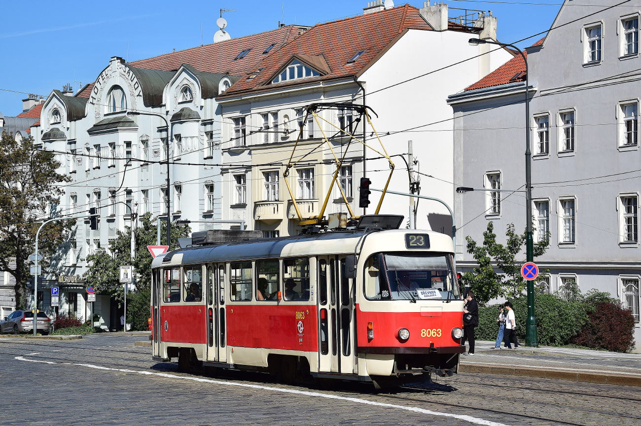 Прага, Tatra T3M2-DVC № 8063 Прага, Tatra T3M2-DVC № 8063