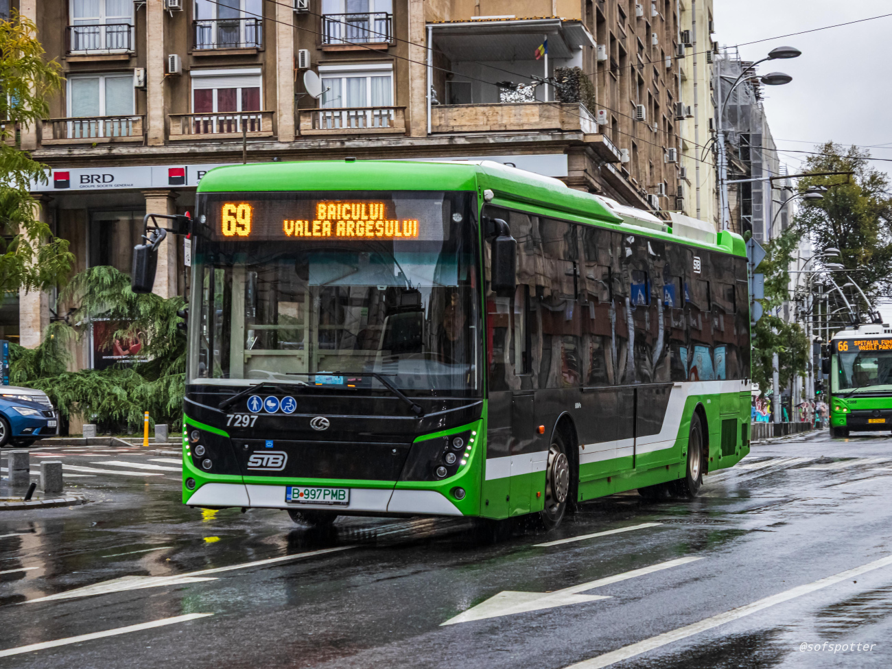 Бухарест - Илфов, Granton GTZ6129BEVR № 7297 Бухарест - Илфов, Granton GTZ6129BEVR № 7297