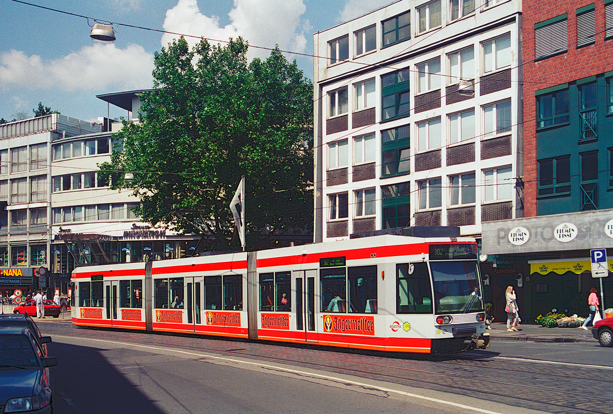 Bochum – Gelsenkirchen, Duewag MGT6D # 412; Bochum – Gelsenkirchen — Old Photos