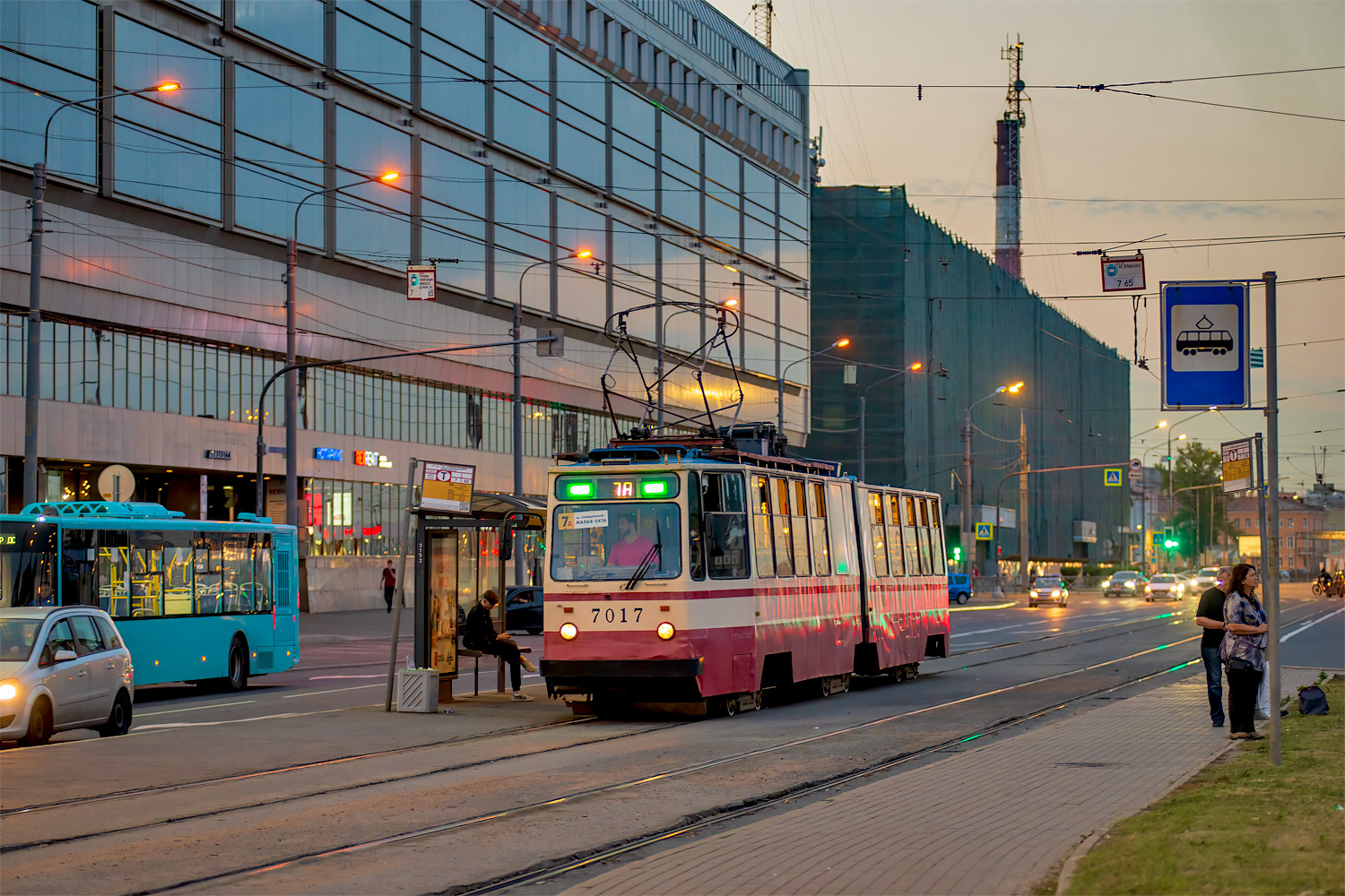 Санкт-Петербург, ЛВС-86К № 7017