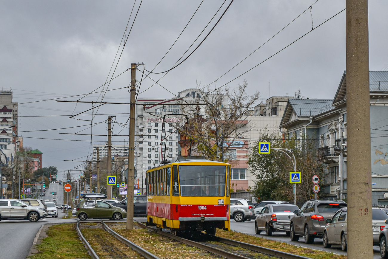 Барнаул, Tatra T6B5SU № 1004