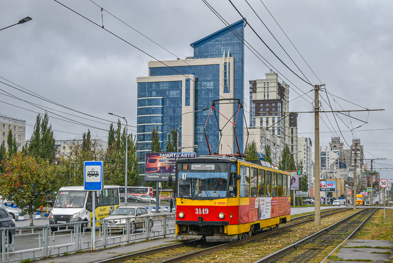 Барнаул, Tatra T6B5SU № 3149