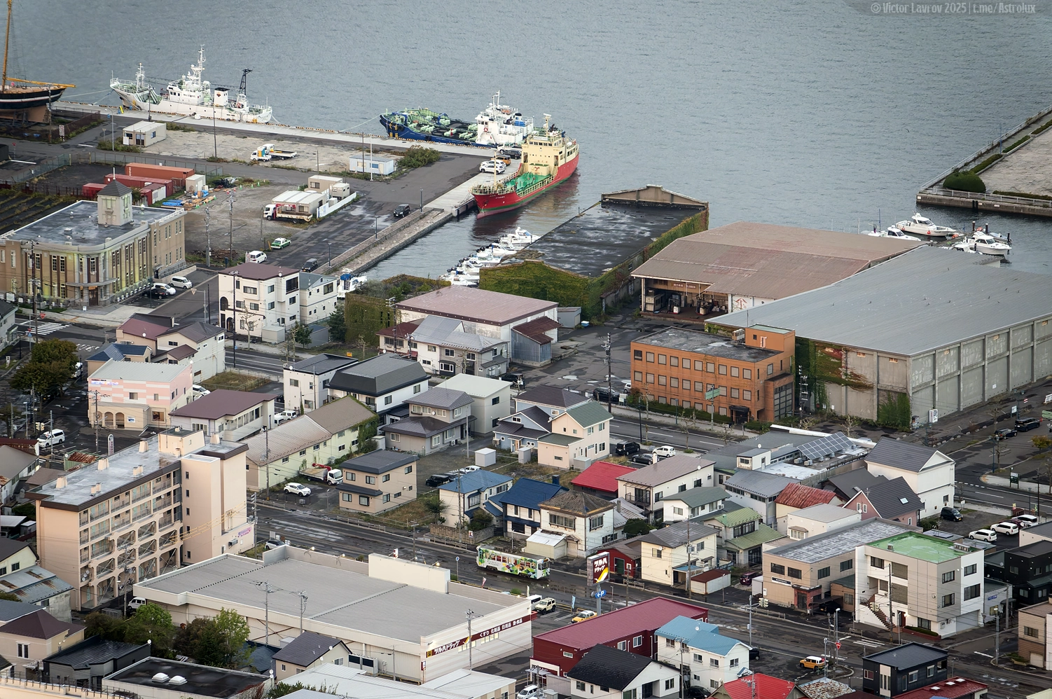 Hakodate, Hakodate series 7000 Nr. 7003; Hakodate — Tramway Lines and Infrastructure Hakodate, Hakodate series 7000 Nr. 7003; Hakodate — Tramway Lines and Infrastructure