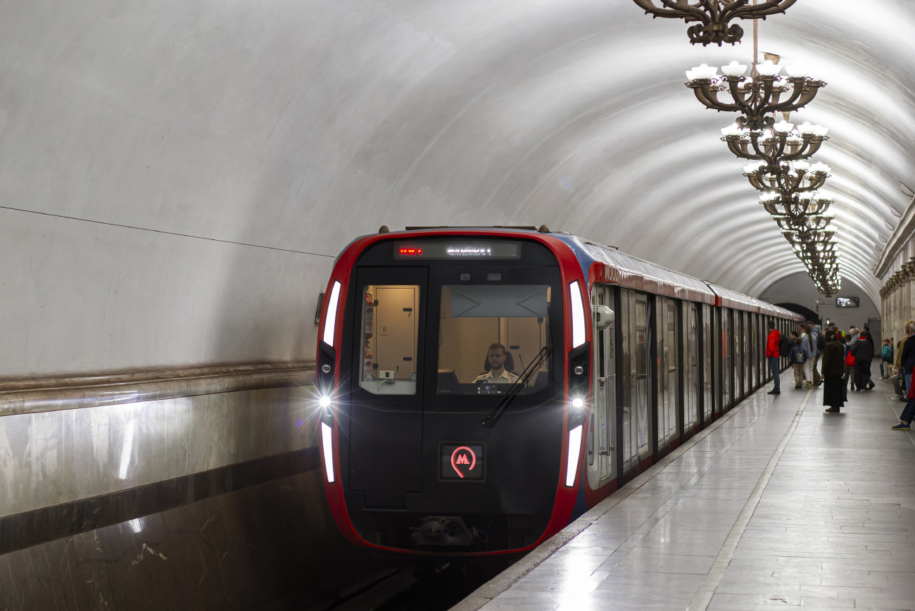 Москва, 81-775 «Москва-2020» № 75155; Москва — Парад поездов ко Дню города 13 — 14 сентября 2025