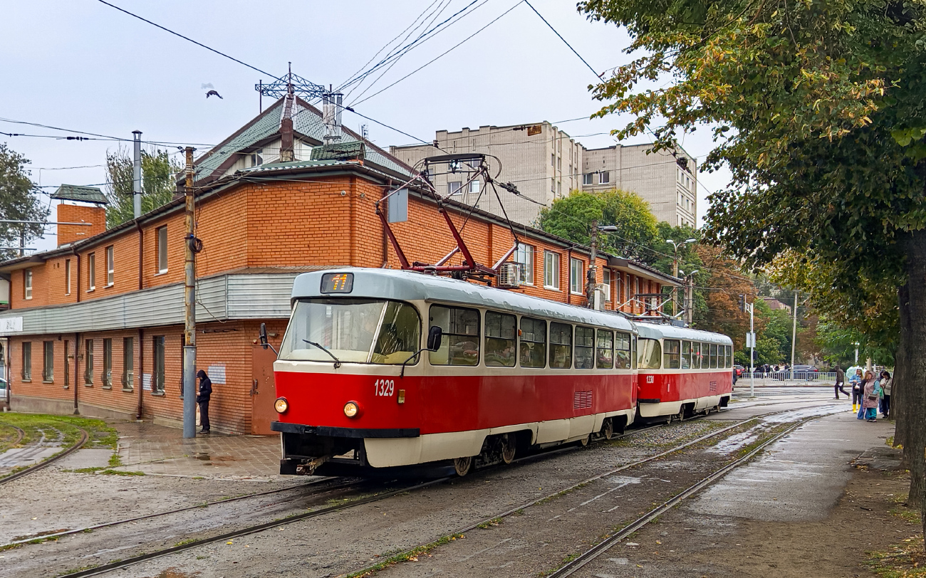 Днепр, Tatra T3SU № 1329