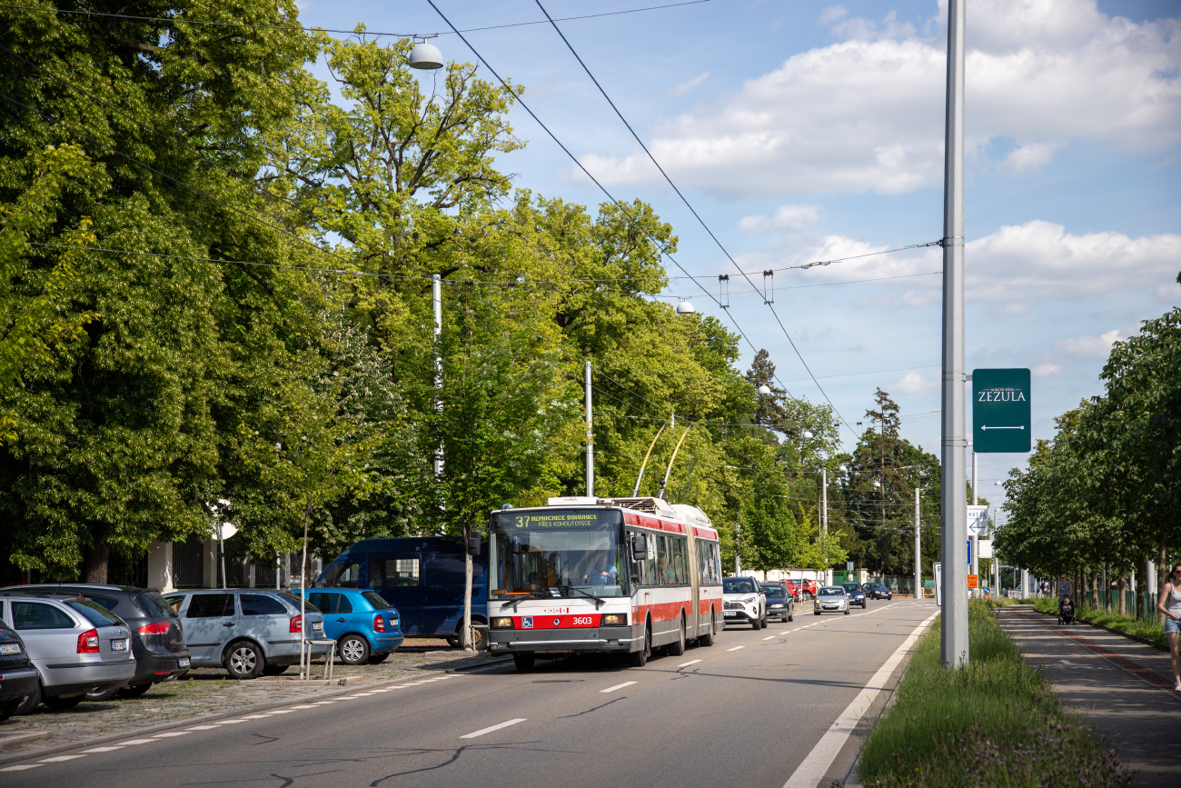 Брно, Škoda 22Tr № 3603