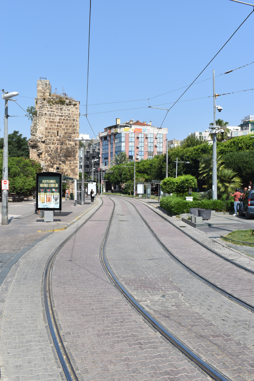 Antalya — Lines and Infrastructure — nostaljik tram