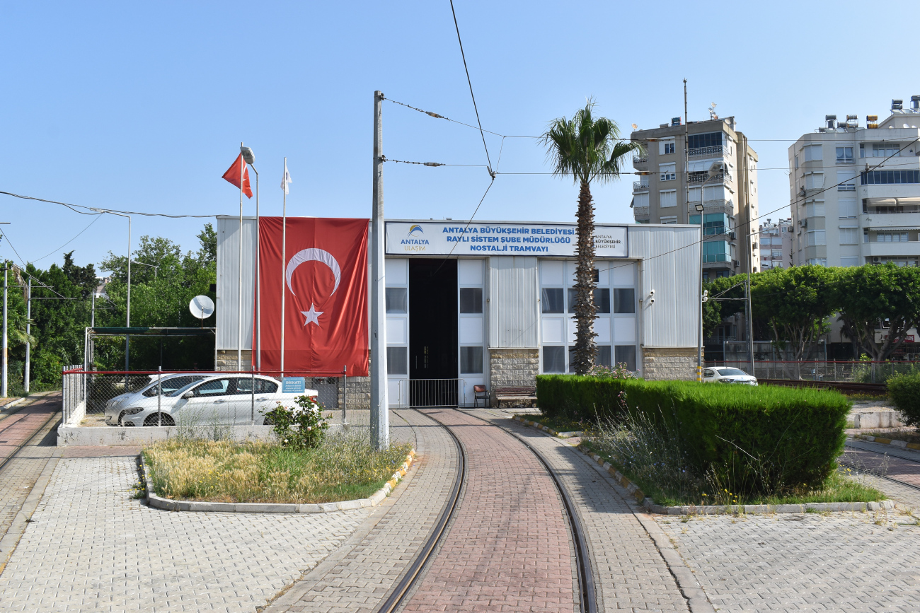 Antalya — Lines and Infrastructure — nostaljik tram