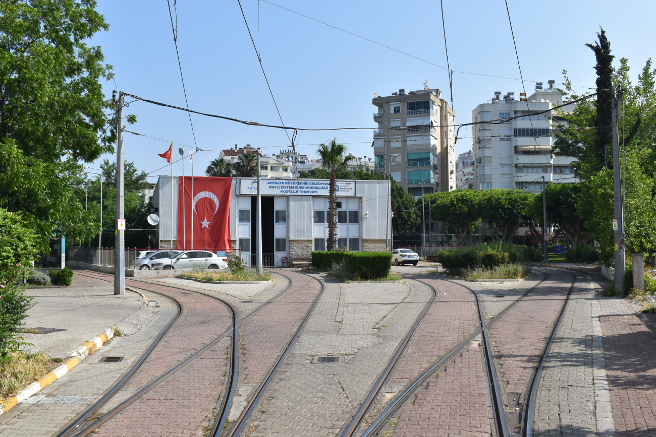 Antalya — Lines and Infrastructure — nostaljik tram